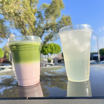 Elite Experience: Sojeata, Fullerton - Strawberry matcha Lemonade - Yelp Events Near Me - Fullerton, California