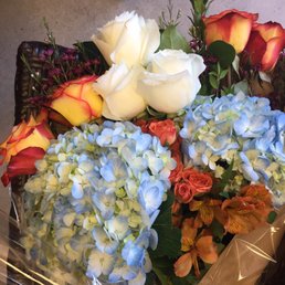 Thanks so much for creating a beautiful arrangement for my friend. She loved the flowers  amazing prices as well, highly recommended!