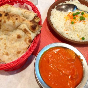 Joy Indian Restaurant - NOMMSSSSS (cheese naan, tikka masala, rice) *salivating* - Indian Near Me - Brooklyn, New York