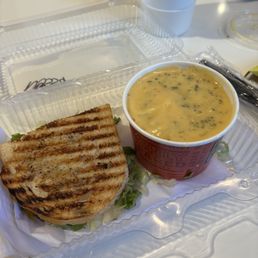 Green Chile Chicken Panini