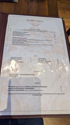 Menu photo 3 Bobby Van's Grill Jamaica, NY Menu photo 3 Bobby Van's Grill Jamaica, NY
