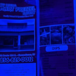 The Original Mart Soft Pretzel Bakery - Menu prices