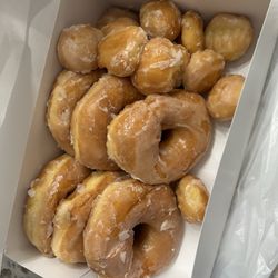 Monroe's Donuts & Bakery - Glazed Donut Holes (Dozen) and Half Glazed Donuts