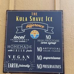 Kula Shave Ice North Shore