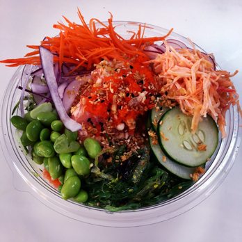 Poké + Go - Another view of my amazing poke bowl. - Poke Near Me - Miami, Florida Poké + Go - Another view of my amazing poke bowl. - Poke Near Me - Miami, Florida