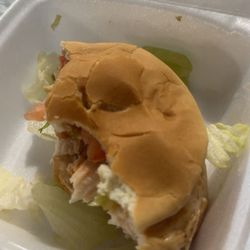 Melody Gardens Restaurant & Skateland - The Chicken Sandwich without mayo.