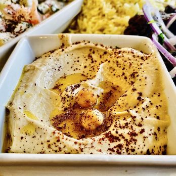 Garden Mediterranean Grill - You can add a side of hummus to any entree for $4. Highly recommend. - Mediterranean Near Me - Lutz, Florida Garden Mediterranean Grill - You can add a side of hummus to any entree for $4. Highly recommend. - Mediterranean Near Me - Lutz, Florida