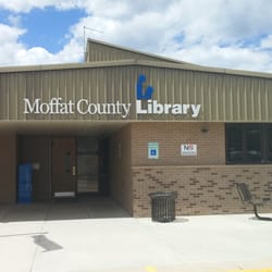 Moffat County Libraries - Front view of library