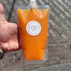 Rojo - GLO drink - carrot, orange, tumeric, and lemon