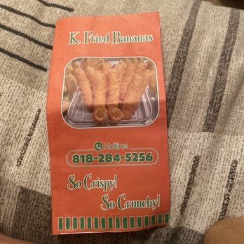 K Fried Banana - Pamphlet/ Flyer - Desserts Near Me - Reseda, California K Fried Banana - Pamphlet/ Flyer - Desserts Near Me - Reseda, California
