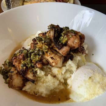 Water for Chocolate - charred octopus & scallops - Breakfast & Brunch Near Me - Baltimore, Maryland