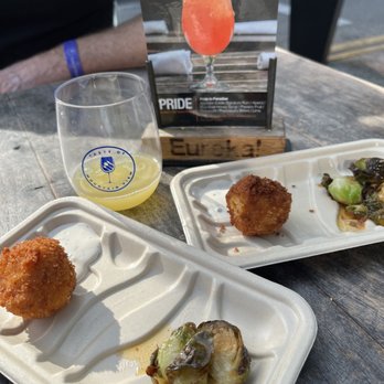 Taste of Mountain View - Eureka - fried Mac & cheese ball and Brussels sprouts & beer - Festivals Near Me - Mountain View, California Taste of Mountain View - Eureka - fried Mac & cheese ball and Brussels sprouts & beer - Festivals Near Me - Mountain View, California