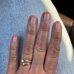 Custom nail art Custom nail art
