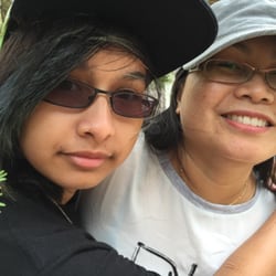 Congregation Toras Chaim - My wife and daughter.