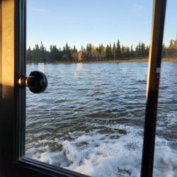 Denali Fat Truck Tours - In the lake