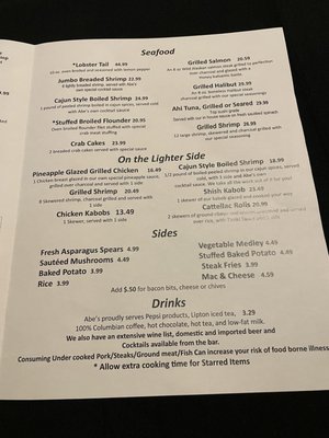 Menu photo 3 Abe's Ribeye Barn Dyersburg, TN Menu photo 3 Abe's Ribeye Barn Dyersburg, TN