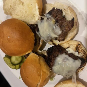 Oceano Bistro - 2 Mini Kobe burgers and fries - Seafood Near Me - Clayton, Missouri Oceano Bistro - 2 Mini Kobe burgers and fries - Seafood Near Me - Clayton, Missouri