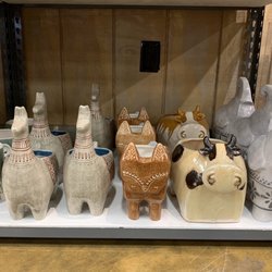Green Side Up Garden and Gifts - Cute animal pots