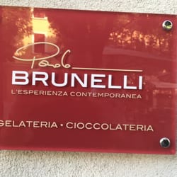 Paolo Brunelli - Business sign Paolo Brunelli ice cream parlor
