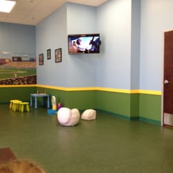 All-Star Pediatrics - Nice big waiting area with books and cartoons and toys... For the kids