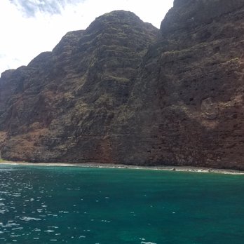 Blue Dolphin Charters - Part of the Coastline View on Your Trip - Boating Near Me - Eleele, Hawaii