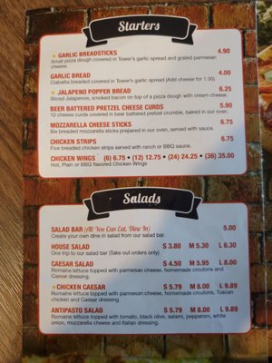 Menu photo 6 Viking Tower Pizza Solvang, CA