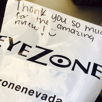Eyezone - Got my contacts yay!!!!!! And they left me a nice note. Awesome haha! Who wrote this anyway? I would like to know. - Optometrists Near Me - Mayfield Heights, Ohio