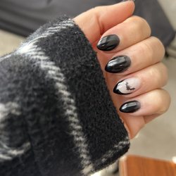 Palazzo Nail Spa - Halloween nails that I love. Tips with ANC & Design
