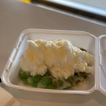 Let It Snow - Pandan Puff with Coconut Snow and Condensed Milk - Shaved Snow Near Me - Tacoma, Washington
