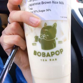 BoBaPoP - Japanese Brown Rice Milk Tea - Coffee & Tea Near Me - San Gabriel, California BoBaPoP - Japanese Brown Rice Milk Tea - Coffee & Tea Near Me - San Gabriel, California