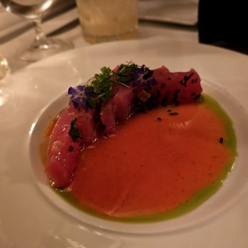 Washington Inn & Wine Bar - Tuna crudo - New American Near Me - Cape May, New Jersey