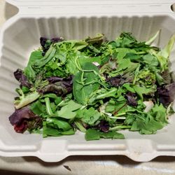 Via Baci - My salad I brought home all wilted. Not sure what they paid but a big refund is due or something!!!