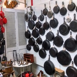 Countryside Antiques - The cast iron corner! If you aren't cooking with cast iron, you aren't doing it right!