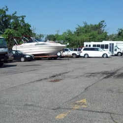 A Self Storage - Outdoor parking for cars, boats, RVs, or contractor equipment