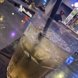 The Porch Patio Bar & Kitchen - Tito's and Redbull.