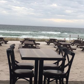 Surf Hut - My view from my inside table. - Seafood Near Me - Destin, Florida