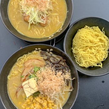 Sojo Ramen - Yum! The top one is curry ramen with Bonito flakes, extra noodles, and mushrooms added for an extra $ - Ramen Near Me - Fremont, California Sojo Ramen - Yum! The top one is curry ramen with Bonito flakes, extra noodles, and mushrooms added for an extra $ - Ramen Near Me - Fremont, California