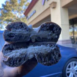 West Coast Bagel - Blueberry/cream cheese .