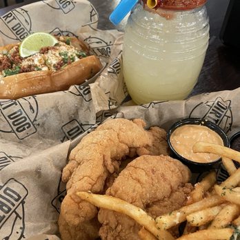 Dirt Dog - Elote Dog and chickee tendees. - Hot Dogs Near Me - Las Vegas, Nevada