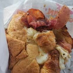 Dunkin' - Messy and burnt