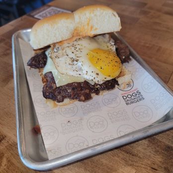 Dog Haus - LIL MULE BURGER - SMASH BURBANK WITH EGG AND A BOMB CHIPOTLE AIOLI - Burgers Near Me - Burbank, California