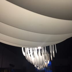 The lights here are super cool.