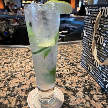 Pappadeaux Seafood Kitchen - Cucumber Mint Mojito - Seafood Near Me - Houston, Texas Pappadeaux Seafood Kitchen - Cucumber Mint Mojito - Seafood Near Me - Houston, Texas