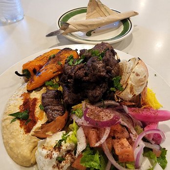 WTFalafel - 4. Beirut Beef Kabab Plate - Falafel Near Me - Moreno Valley, California