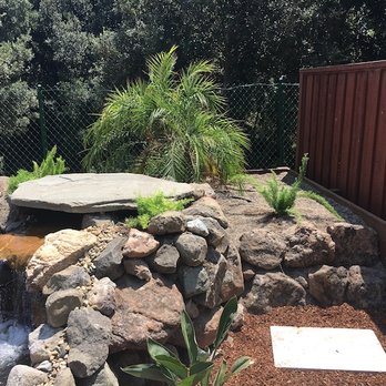 Pond Magic - Close up top of waterfall - Landscaping Near Me - Santa Cruz, California Pond Magic - Close up top of waterfall - Landscaping Near Me - Santa Cruz, California