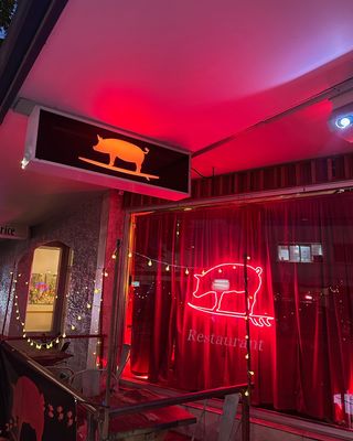 The Surfing Pig Hawaii by null