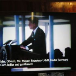 Romero Visitor Center - Water Conservation Movie with JFK, Romero Visitor Center, San Luis Rey Reservoir