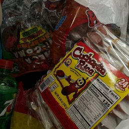 a variety of snacks