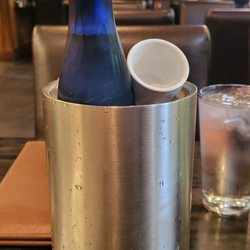 Sake Sushi - Sake in ice bucket, genius!