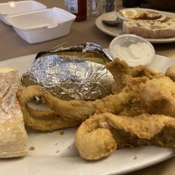 Cappy's Northside Restaurants - Fried perch dinner